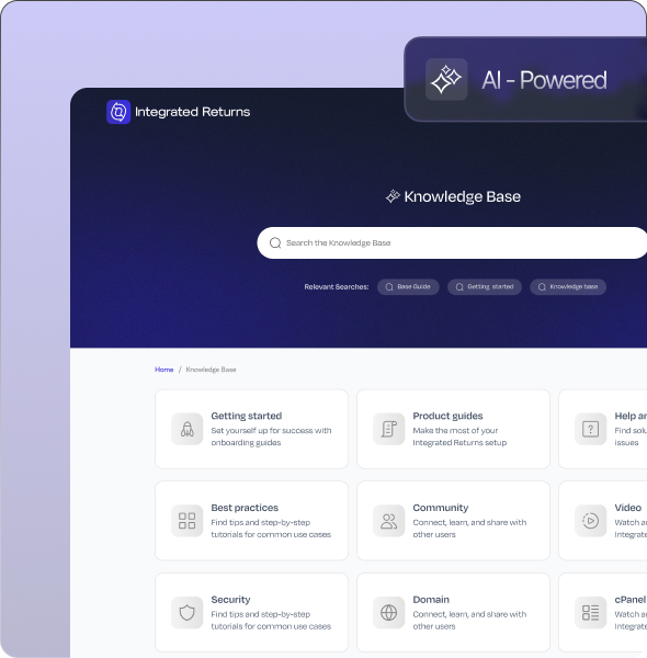 Seamless Self-Service Return Experience