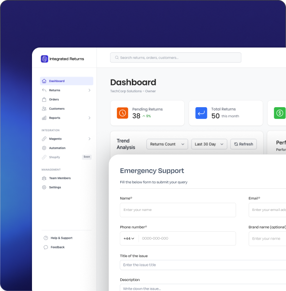 Seamless Self-Service Return Experience