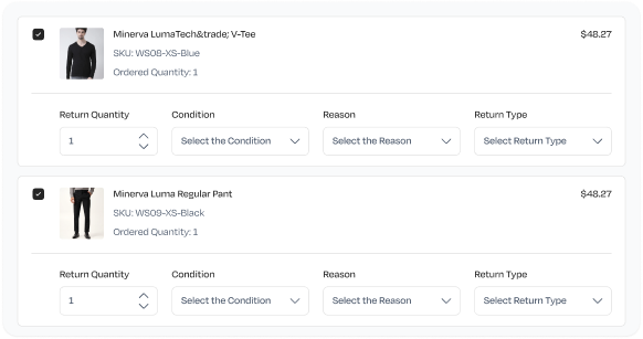 Search Order UI
